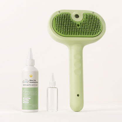 🔥 Last 100 units! 60% off the 3-in-1 electric steam pet grooming brush for a limited time!
