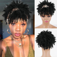 black-Leopard-print headband
