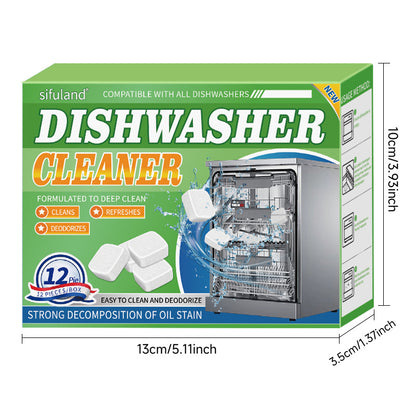Deep-Clean Washing Machine Cleaner Tablets – Freshen Your Washer With One Easy Cycle