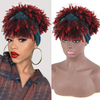 Red and blue headband