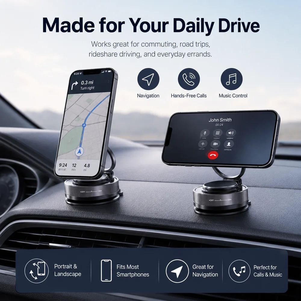 🧲 Keep Your Phone Secure. Keep Your Eyes on the Road.